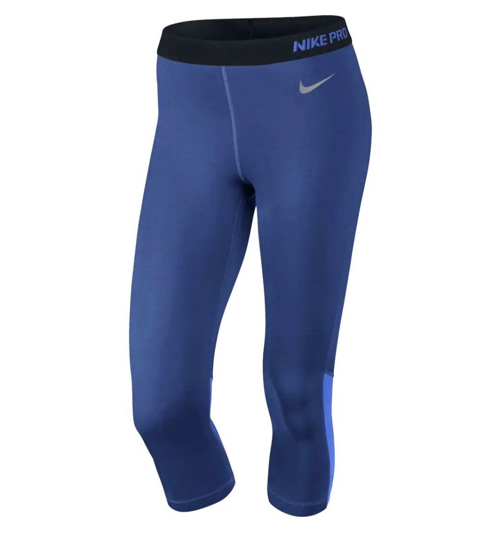 Nike Pro Hypercool Capri Leggings (in BLUE), Women's Fashion, Activewear on  Carousell