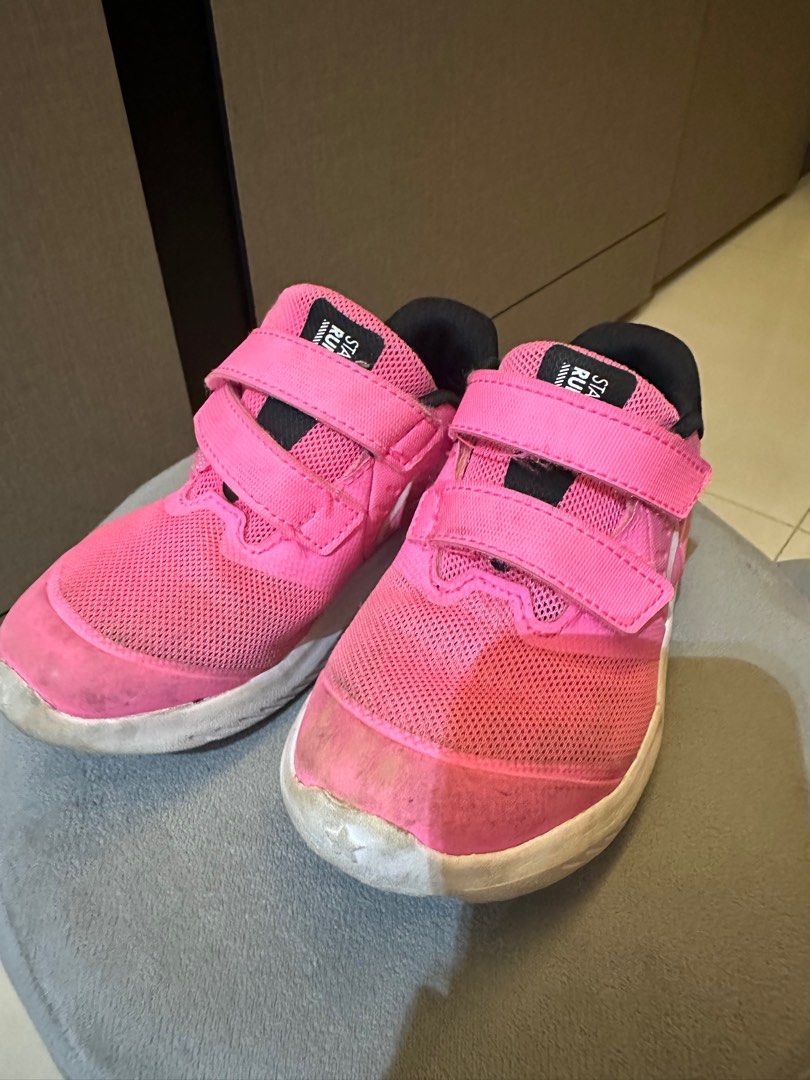 Nike run shoes hot pink US10c Babies Kids Babies Kids