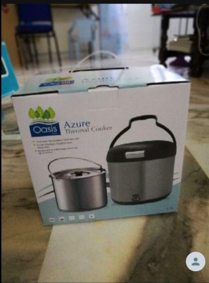 OASIS SWISS Azure Thermal cooker pot 3.5L, TV & Home Appliances ...