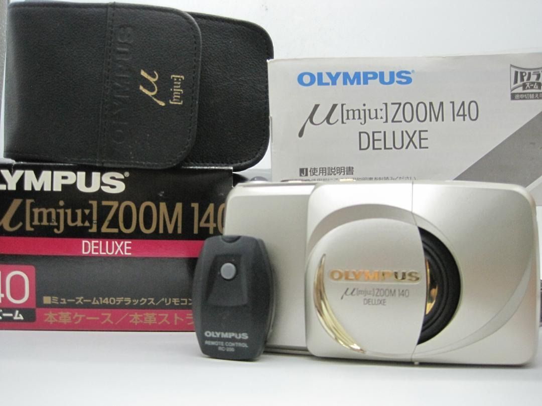 Olympus Mju ZOOM 140 Deluxe 35mm 菲林相機, 攝影器材, 相機- Carousell