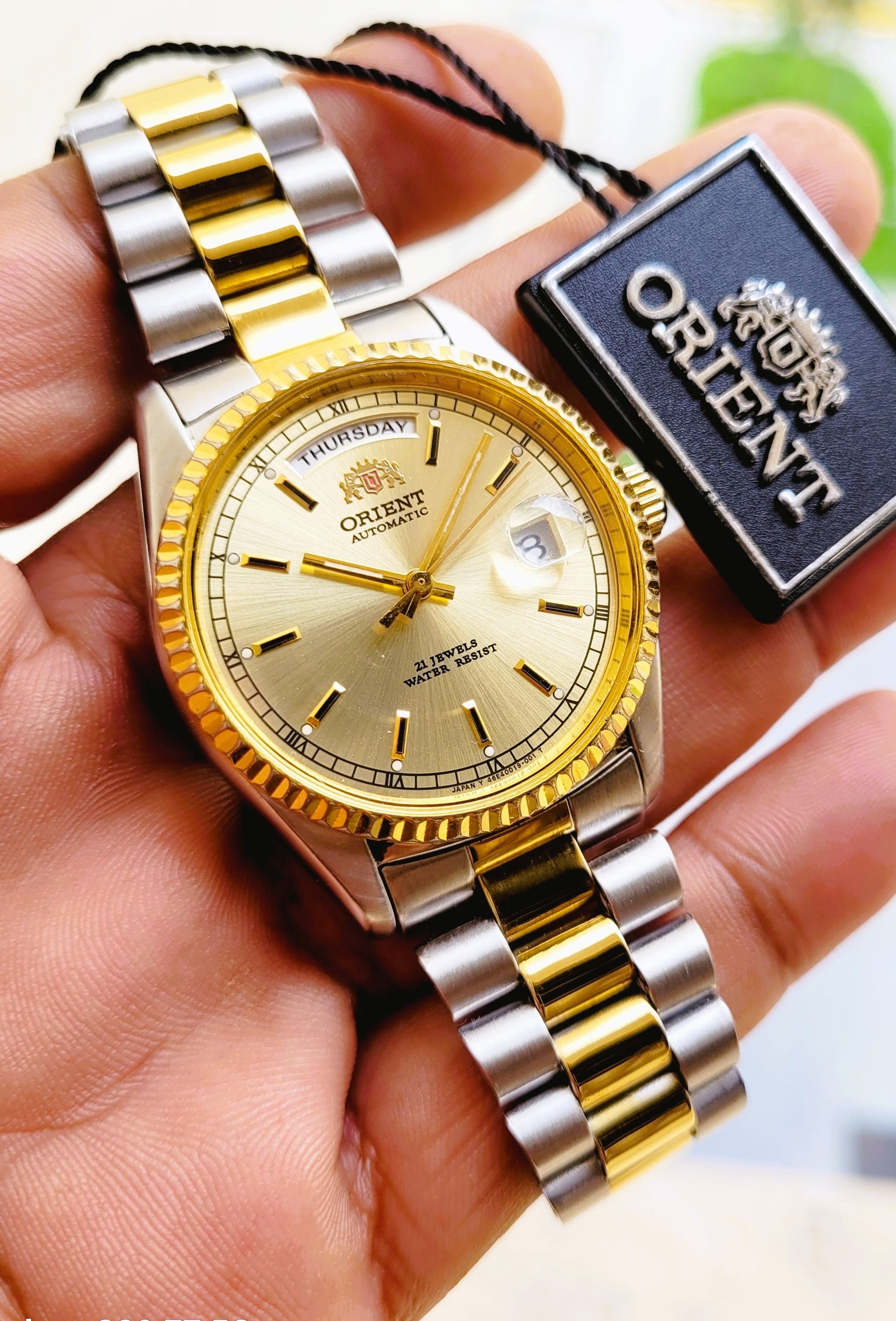 Orient fluted bezel clearance