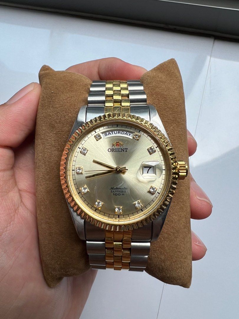 Orient day date sales ev0j002c