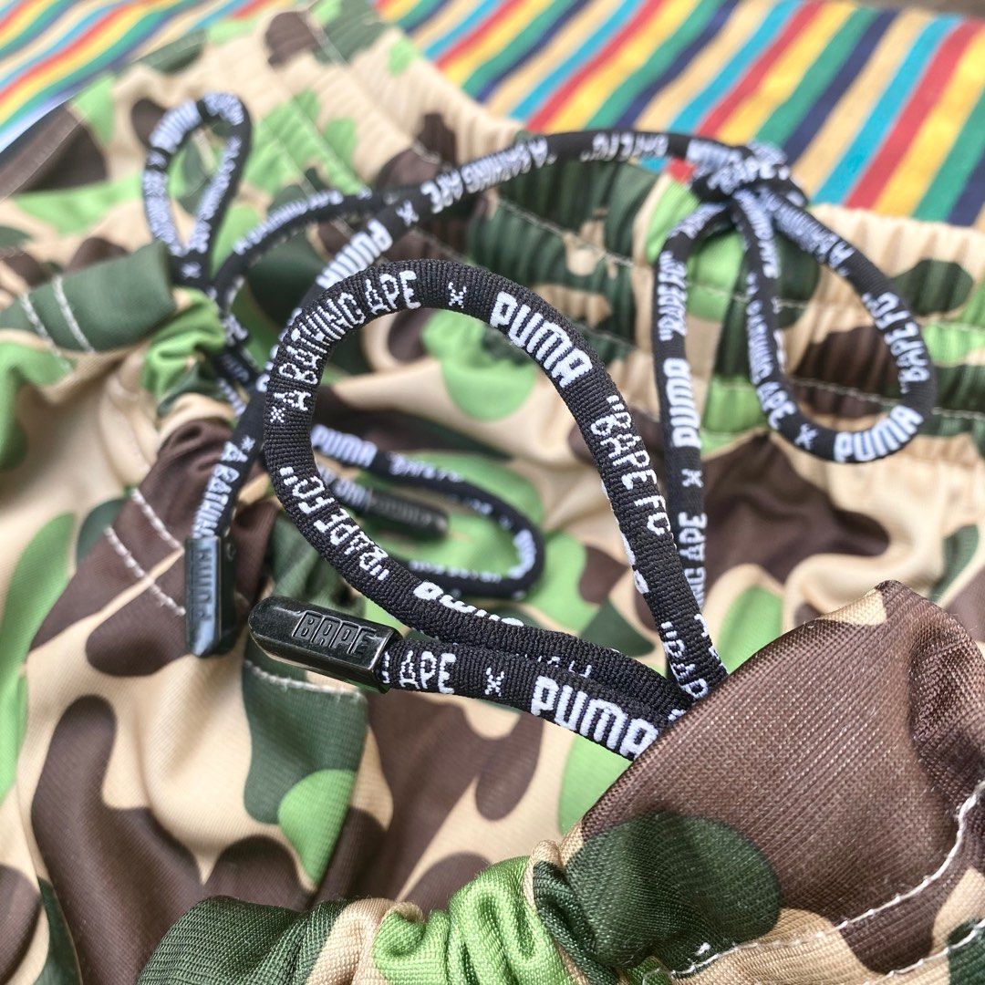 ORIGINAL BAPE X PUMA Sample ABC Camouflage Side Taped