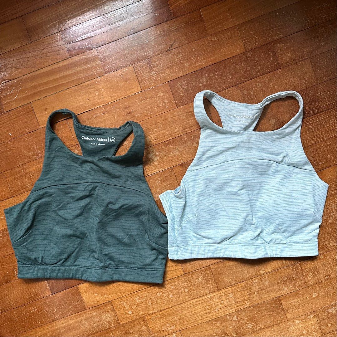 Outdoor voices techsweat crop top, Women's Fashion, Activewear on Carousell