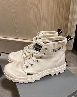 Palladium 高筒帆布鞋