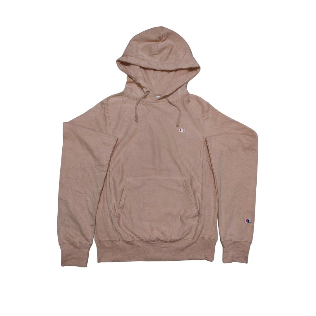Mens peach top champion hoodie