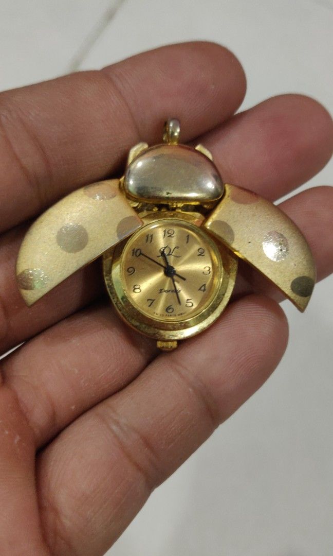 Ladybug sales watch pendant