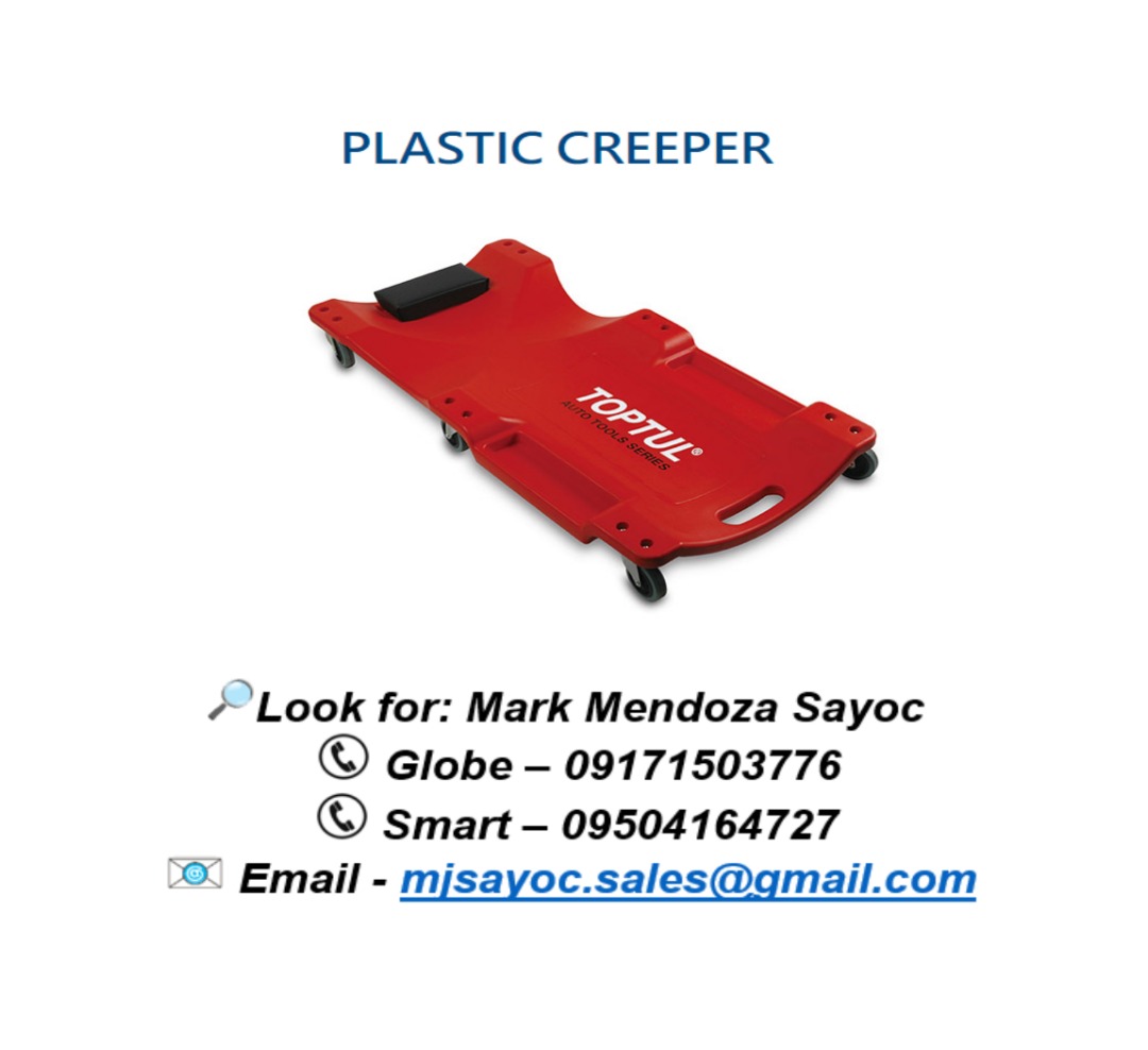 PLASTIC CREEPER, Commercial & Industrial, Construction Tools ...