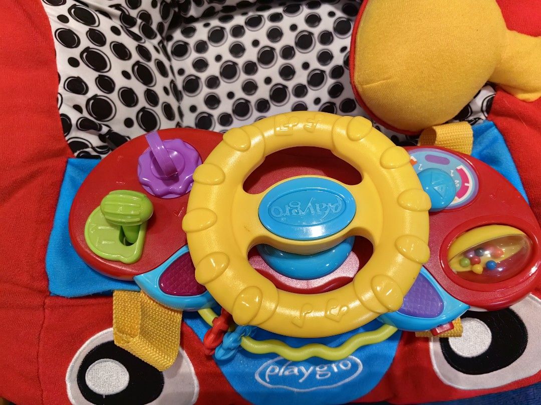 Playgro Music and Lights Comfy Car Babies Kids Infant Playtime
