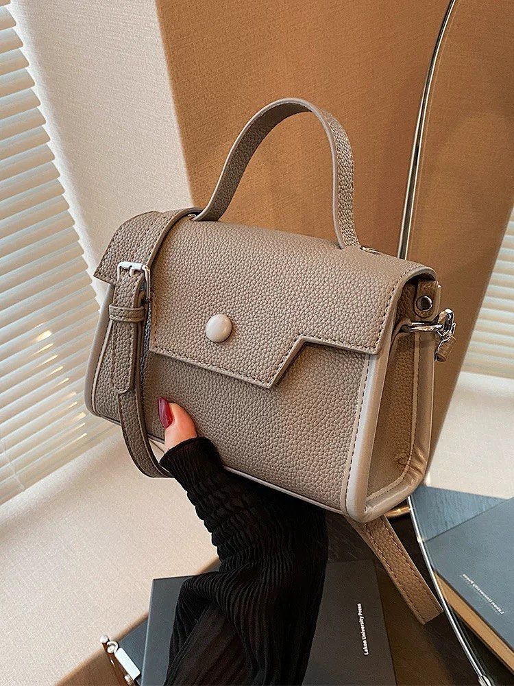 Popular bags for women 2023 new handbags fashionable texture one shoulder cross body small bag