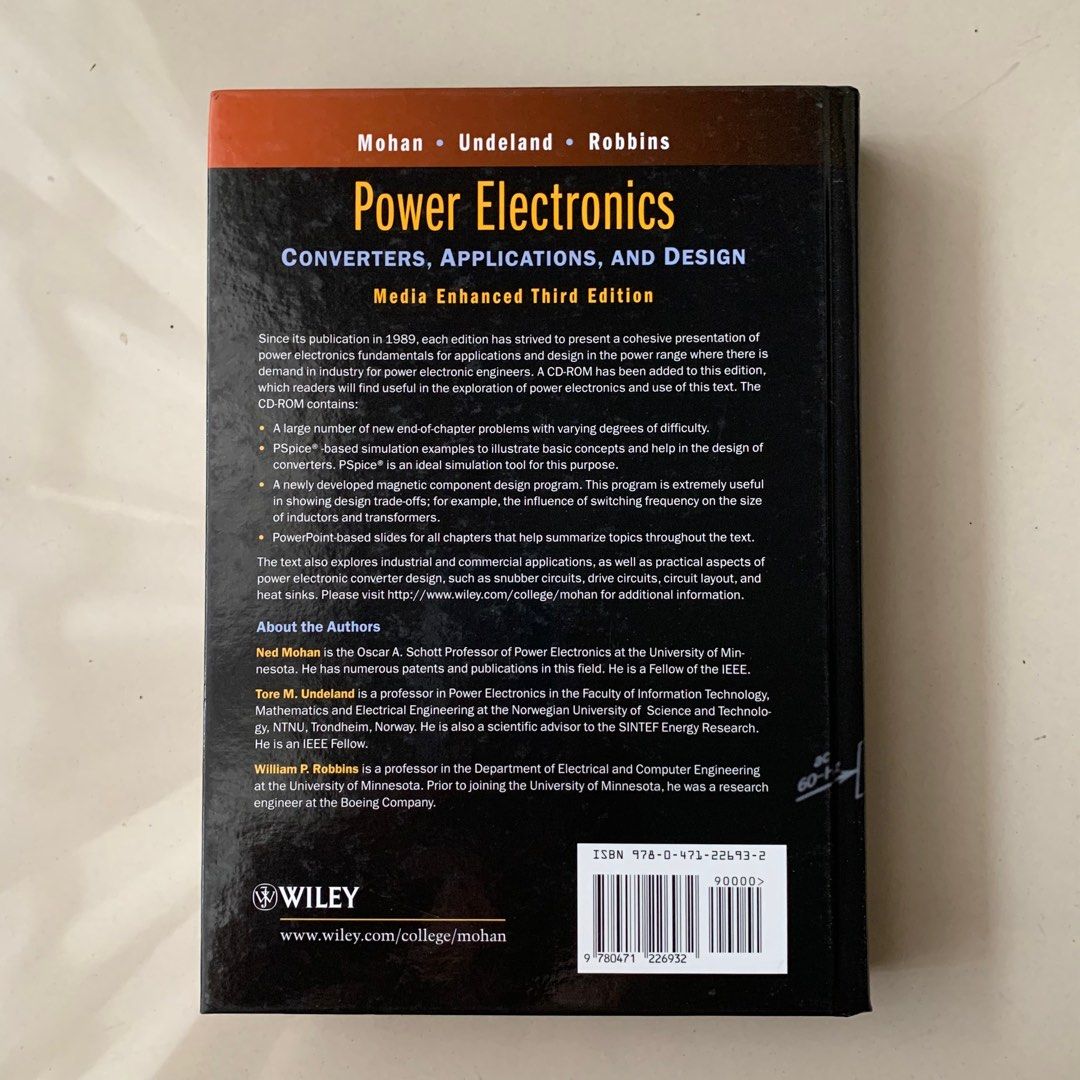 Power Electronics Converters, Applications, and Design, Hobbies & Toys