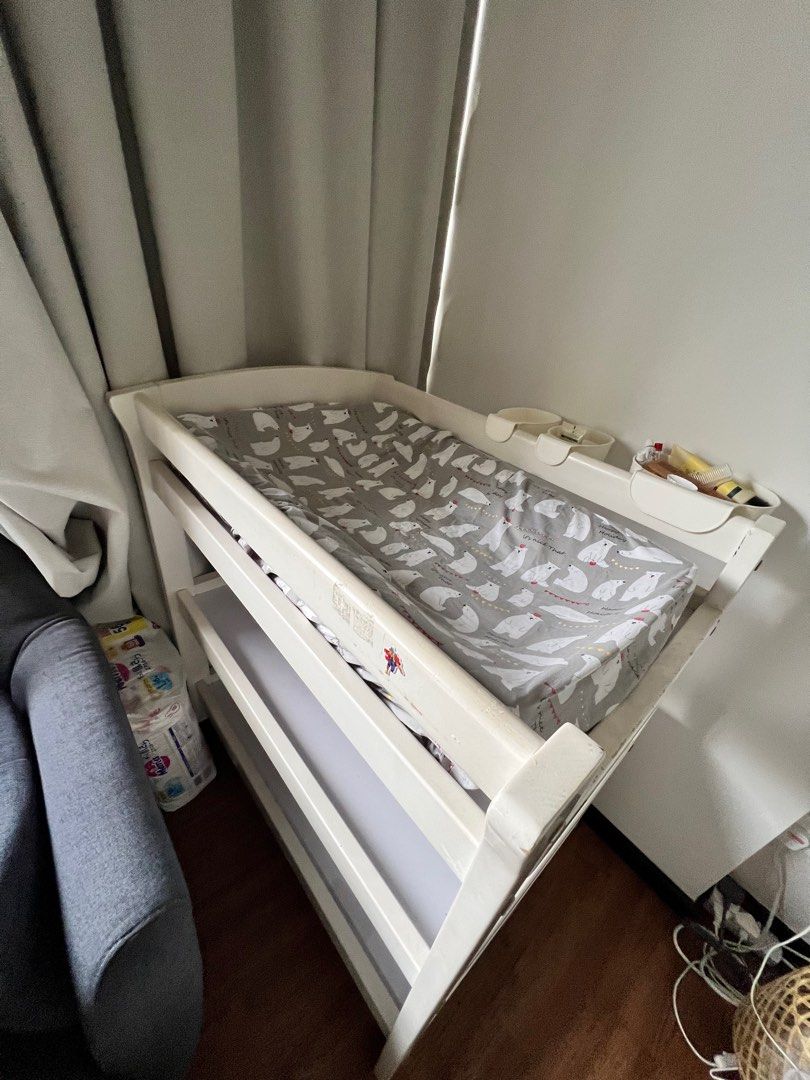 Preloved Love n Care changing table Babies Kids Bathing Changing Changing Mats Accessories on Carousell