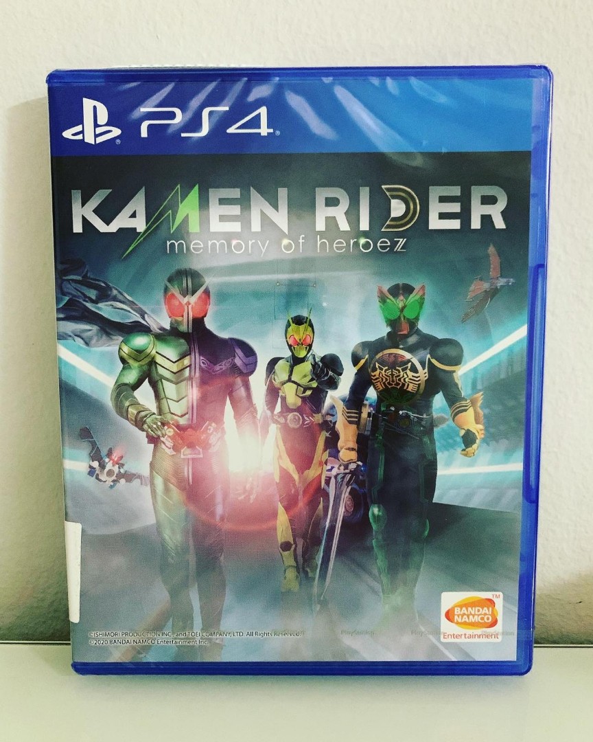 PS4 Games Kamen Rider Memory of Heroez (BNIB), Video Gaming, Video Games,  PlayStation on Carousell