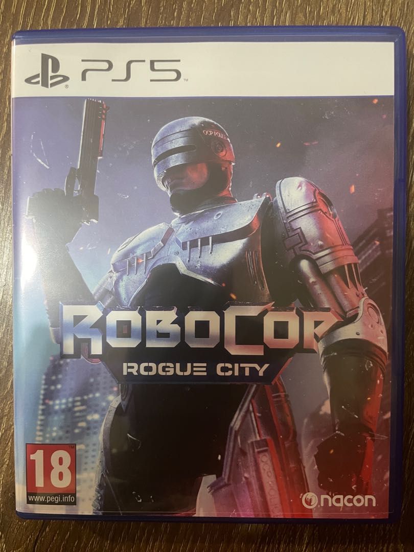 Pre-order PS5 Robocop Rogue City Playstation 5 (Release Date 2 Nov 2023),  Video Gaming, Video Games, PlayStation on Carousell