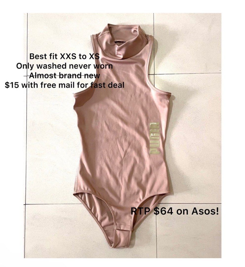 Puma high neck bodysuit hotsell