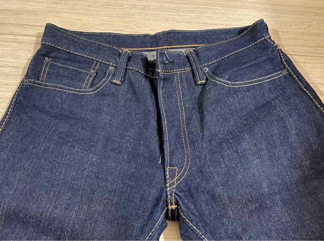 British selvedge denim jeans for men