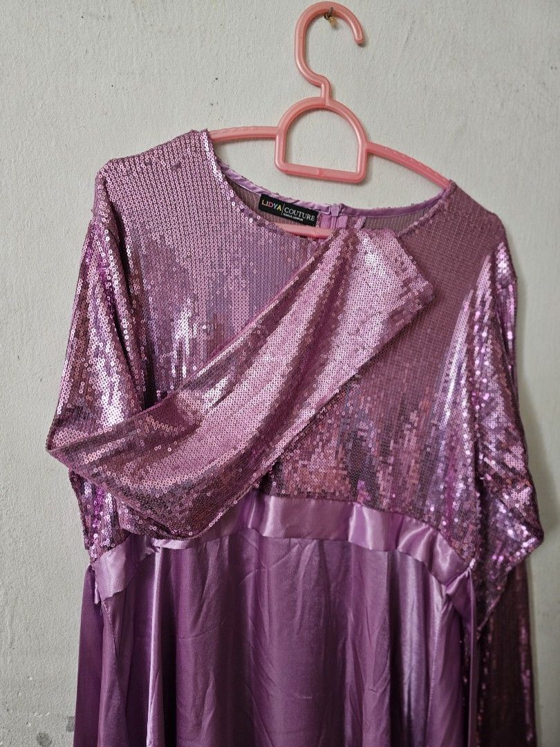 Purple dinner dress, Women's Fashion, Dresses & Sets, Evening Dresses ...