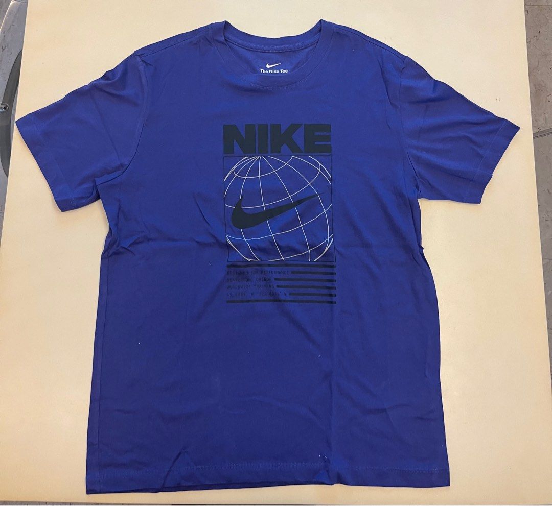 Purple and clearance blue nike shirt