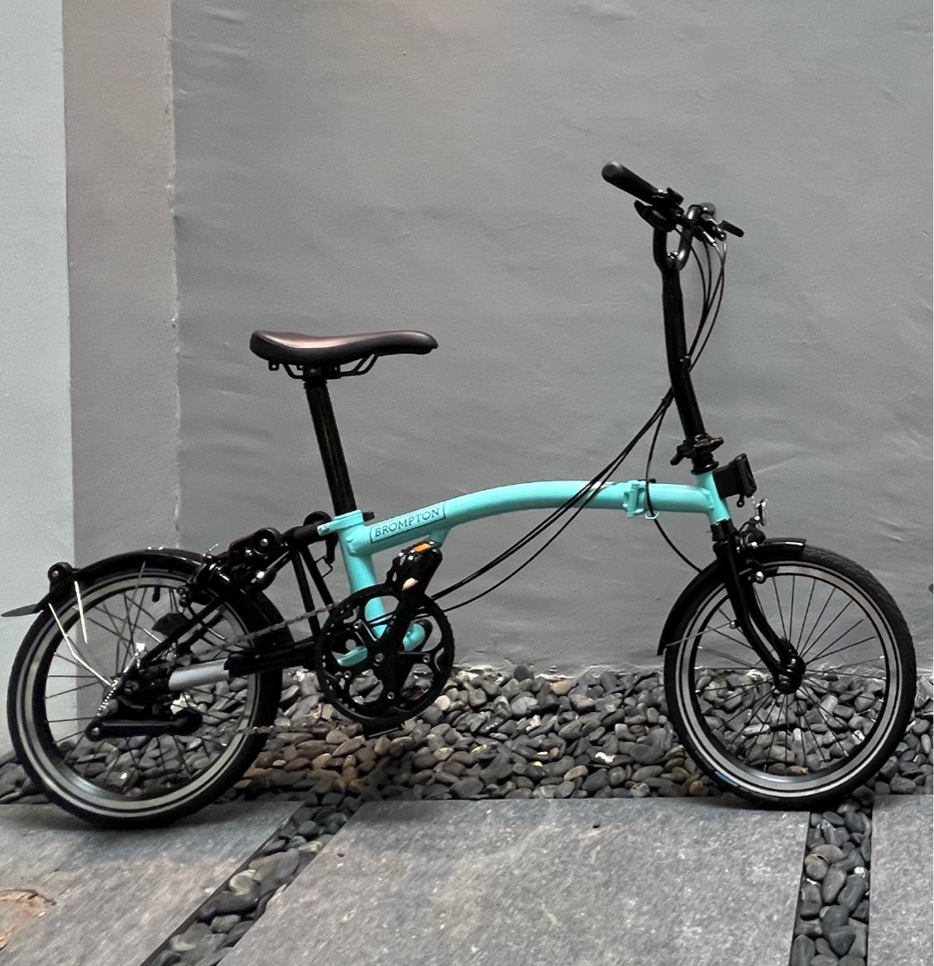Brompton m6l black new arrivals edition turkish green
