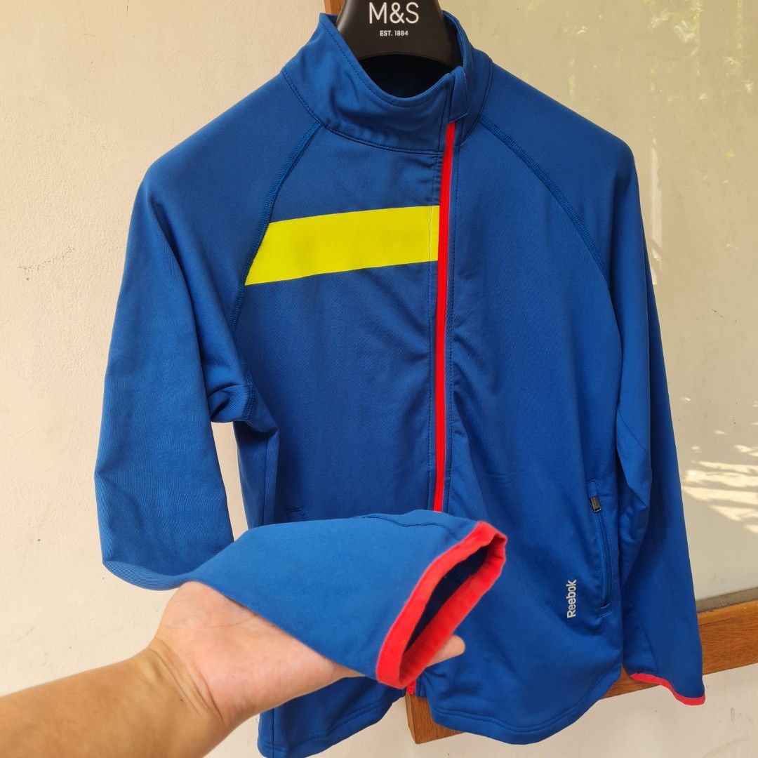 REEBOK Blue Sports Dri-Fit Jacket