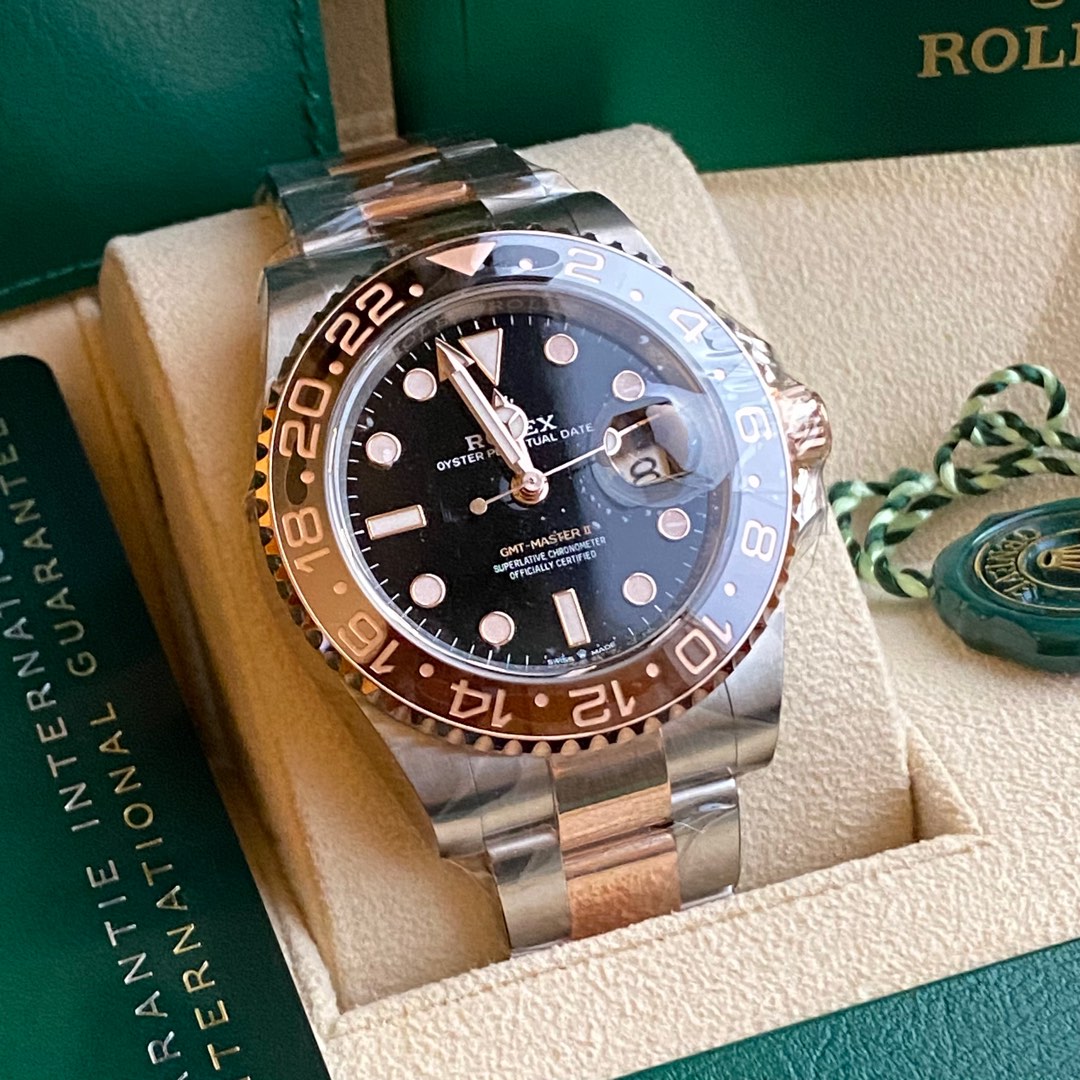 Rotbeir Rootbeer GMT Master II 126711CHNR Complete set 2022 mdl., Luxury ...