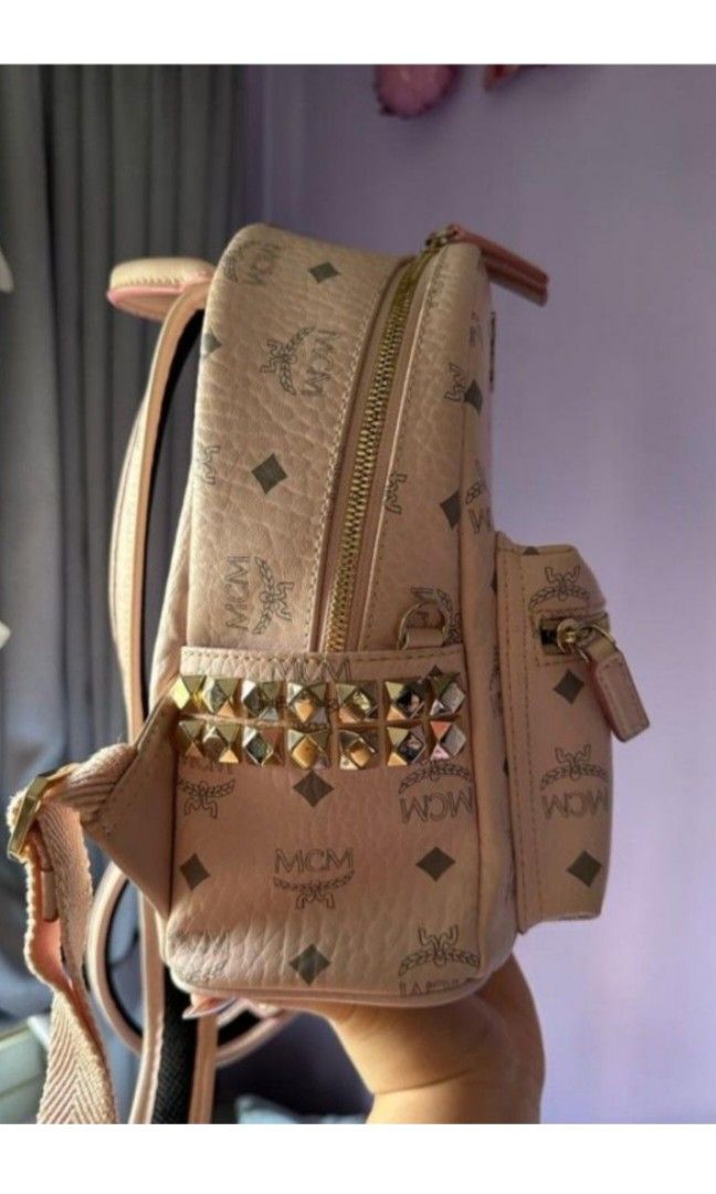 Mcm mini backpack sale best sale
