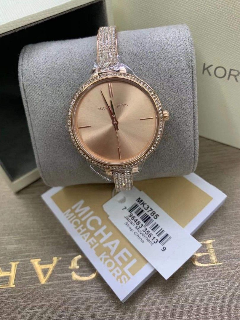 SALE MK ROSEGOLD WOMEN S WATCH MK3785 Women s Fashion Watches Accessories Watches on Carousell