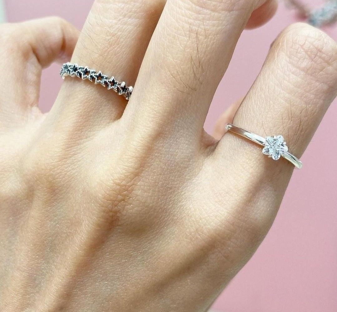 Star hot sale rings pandora