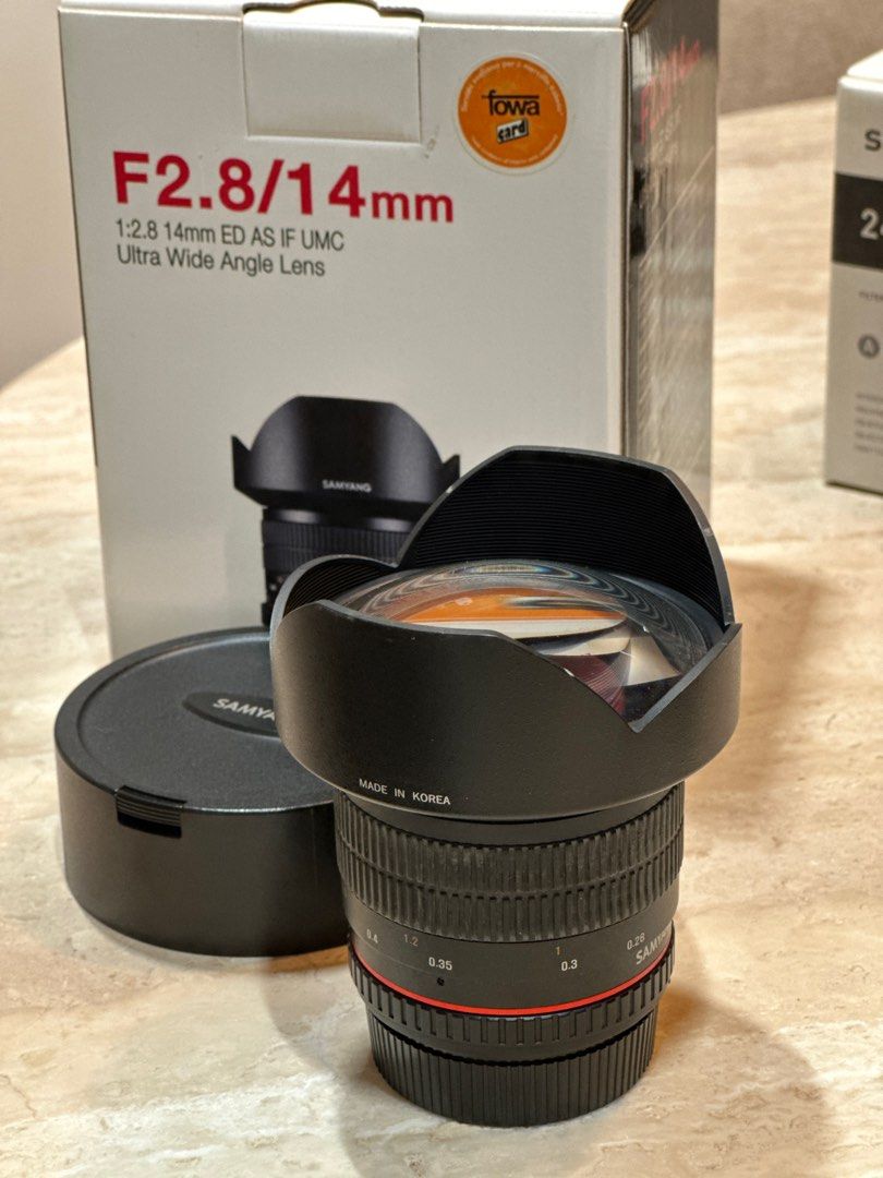 7,792円サムヤン 14mm F 2.8 ED AS IF UMC　ソニーEマウント用