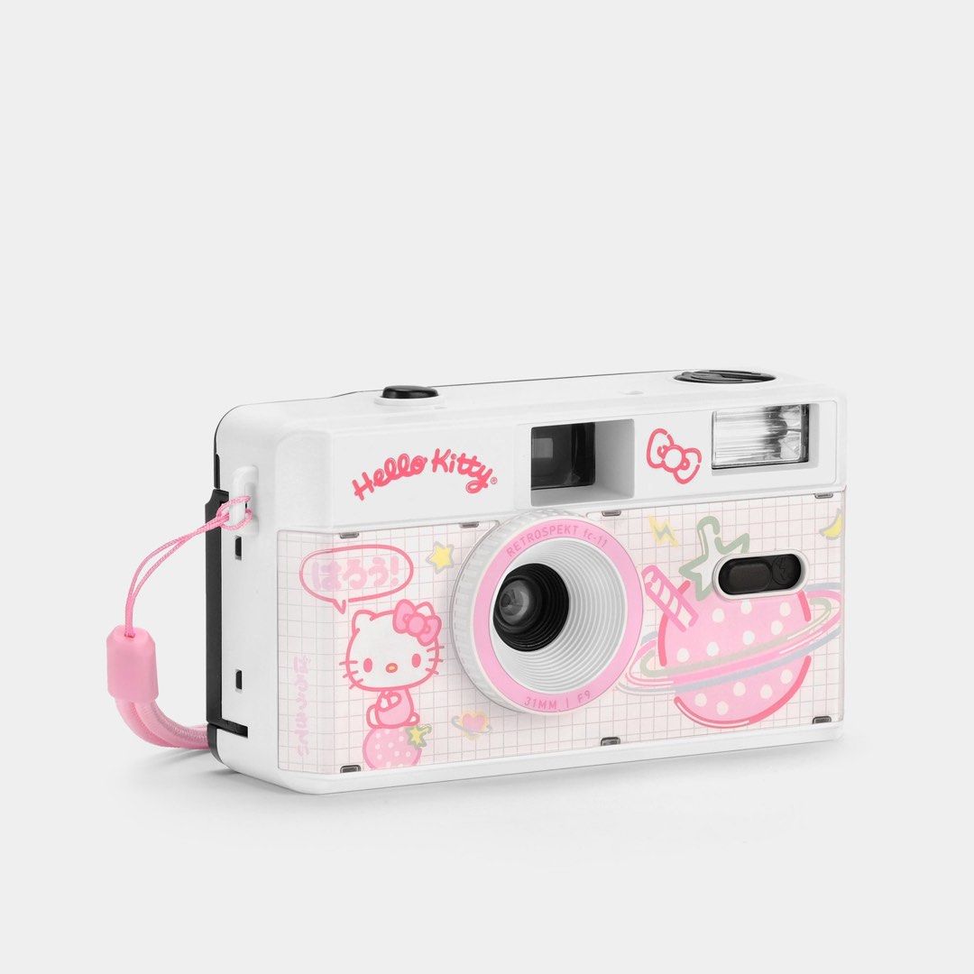 Sanrio Hello Kitty Strawberry Milk 35mm Camera (Category: Cameras) located in Quezon City. Submitted by unicornmanila (Listing ID 1263973227, Image 1). Description: 🤍 Sanrio Hello Kitty Strawberry Milk 35mm Camera 🩵 preorder eta March 💜 50% down payment required .