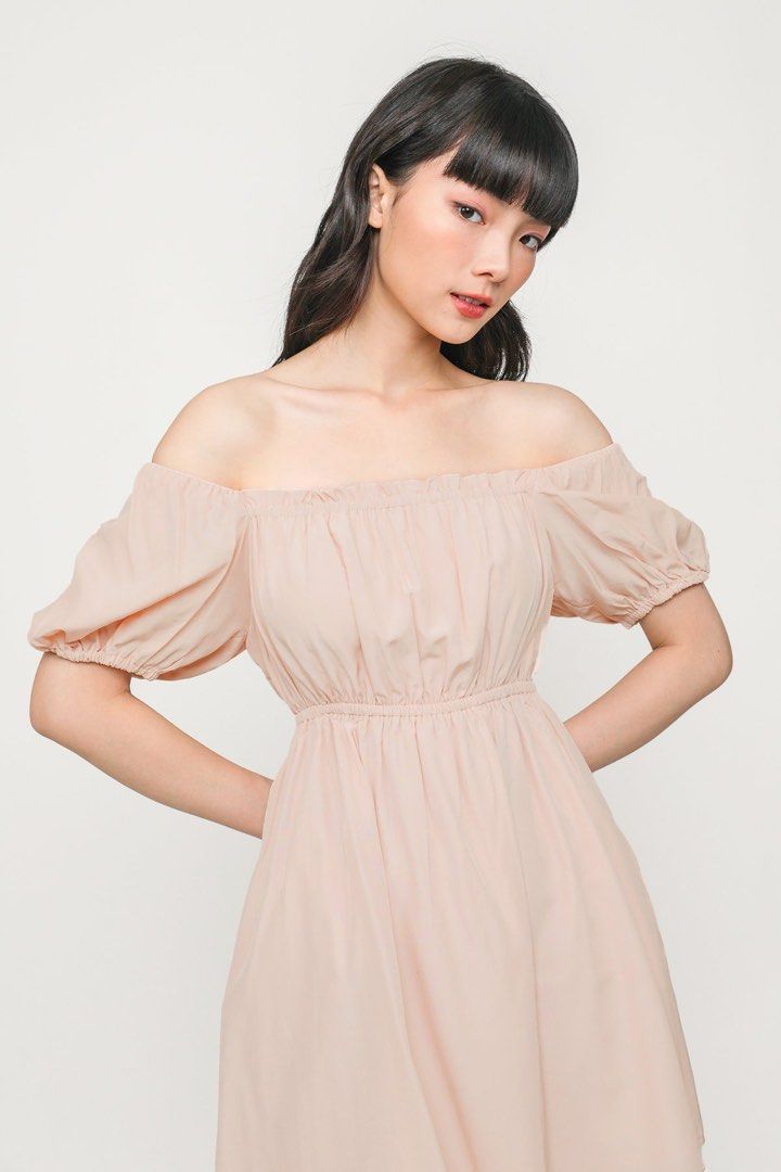 Cherry blossom top formal dress
