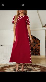 SHEIN Polka Dot Tunic Dress