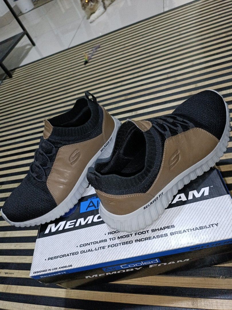 skechers memory foam Men s Fashion Footwear Sneakers on Carousell