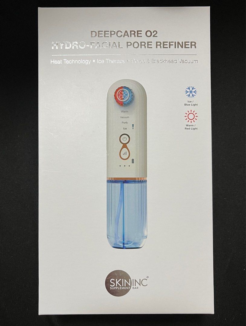 Skin Inc Supplement Bar Deepcare O2 Hydro-Facial Pore Refiner
