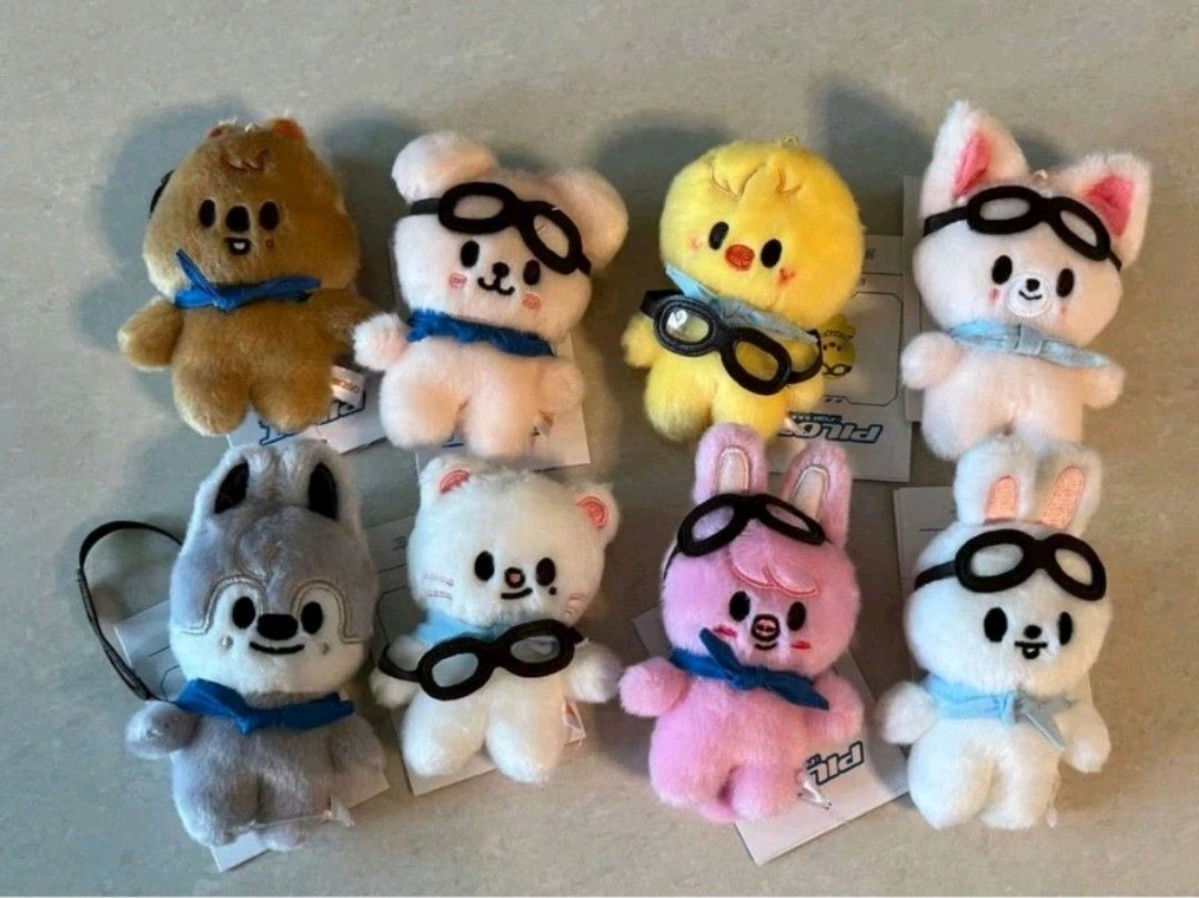Skz skzoo pilot 5 star plushies, Hobbies & Toys, Memorabilia