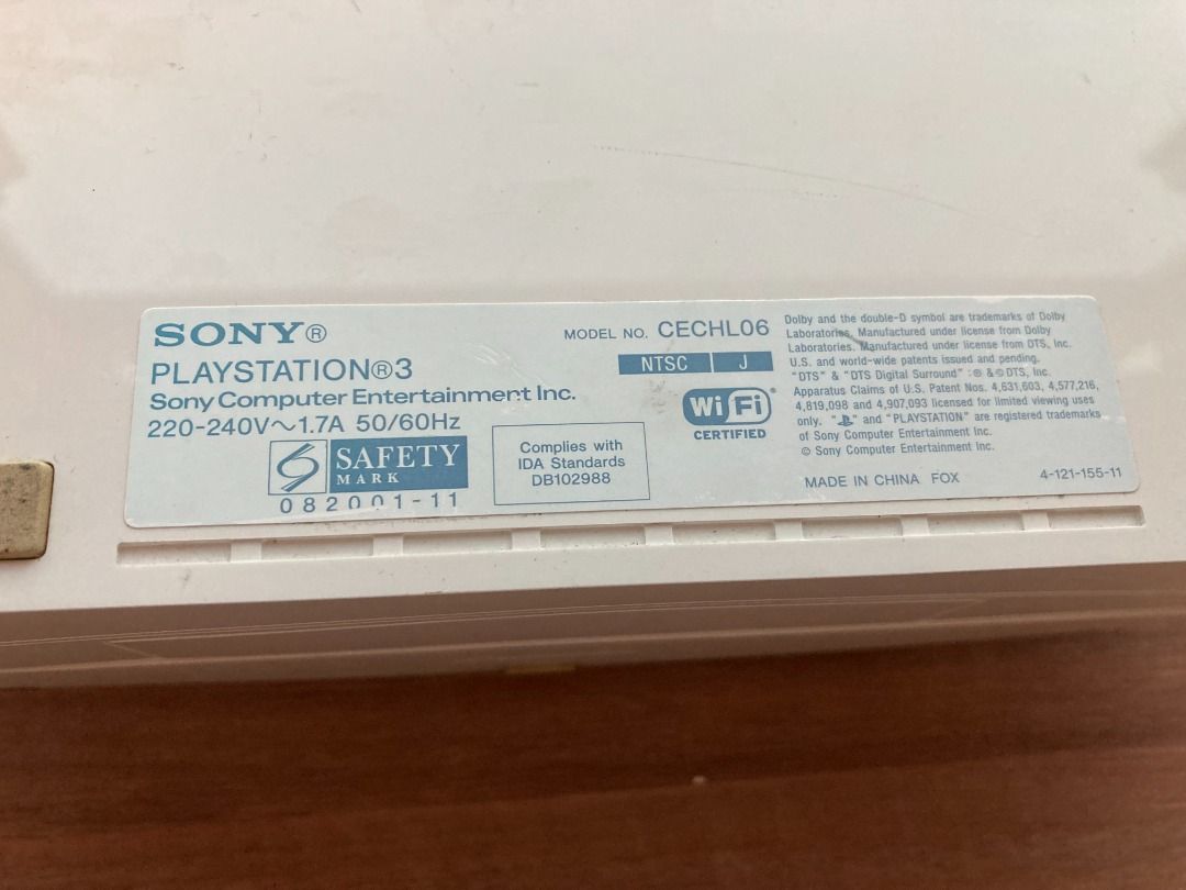 SONY Playstation 3 fat (not booting up), Video Gaming, Video Game