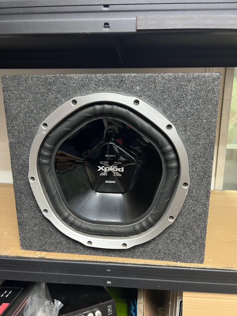 Sony Xplod 1000w Subwoofer, Audio, Soundbars, Speakers & Amplifiers on