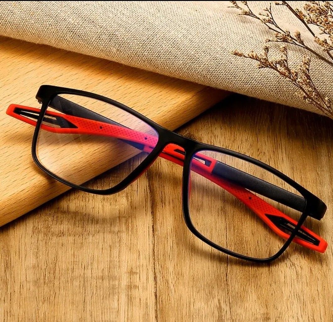 Luxury Men Square Reading Glasses Prebyopia Eyeglasses Fashion Optical  Eyewear