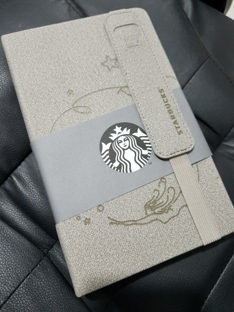 Starbucks Taiwan planner 2025 + bag set Mermaid, Hobbies & Toys, Books