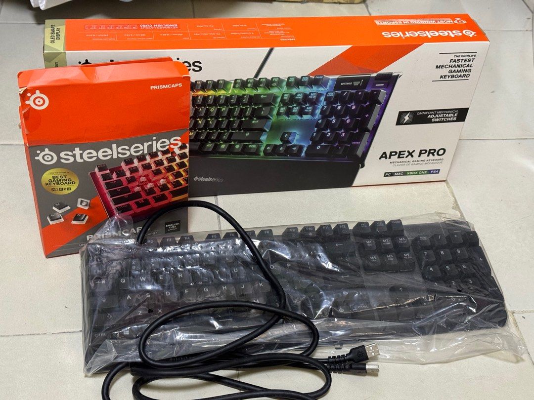 SteelSeries Apex Pro / Pro TKL / Switch OmniPoint Red - Unboxing