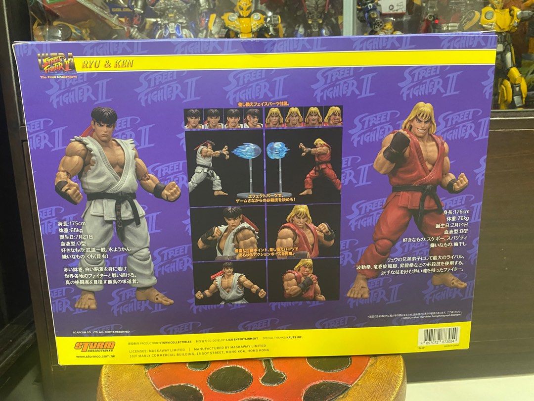 Storm Collectibles Ultra Street Fighter II: The Final Challengers Ryu and  Ken 1/12 Scale Figure Exclusive 2-Pack