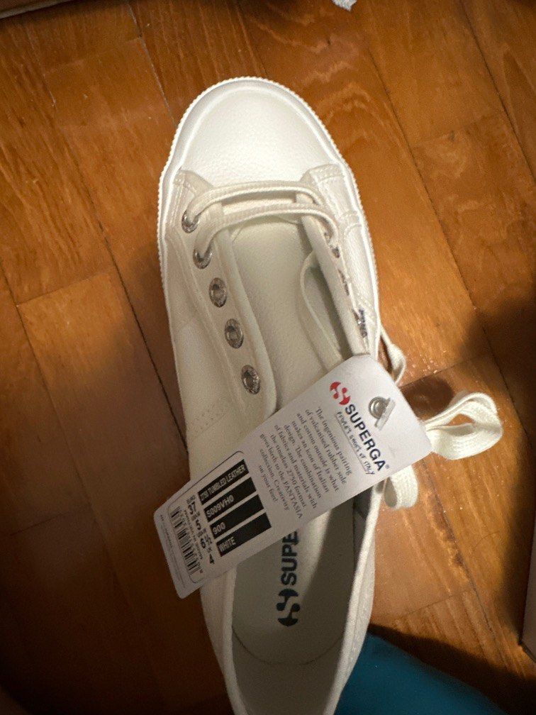 White leather superga womens discount