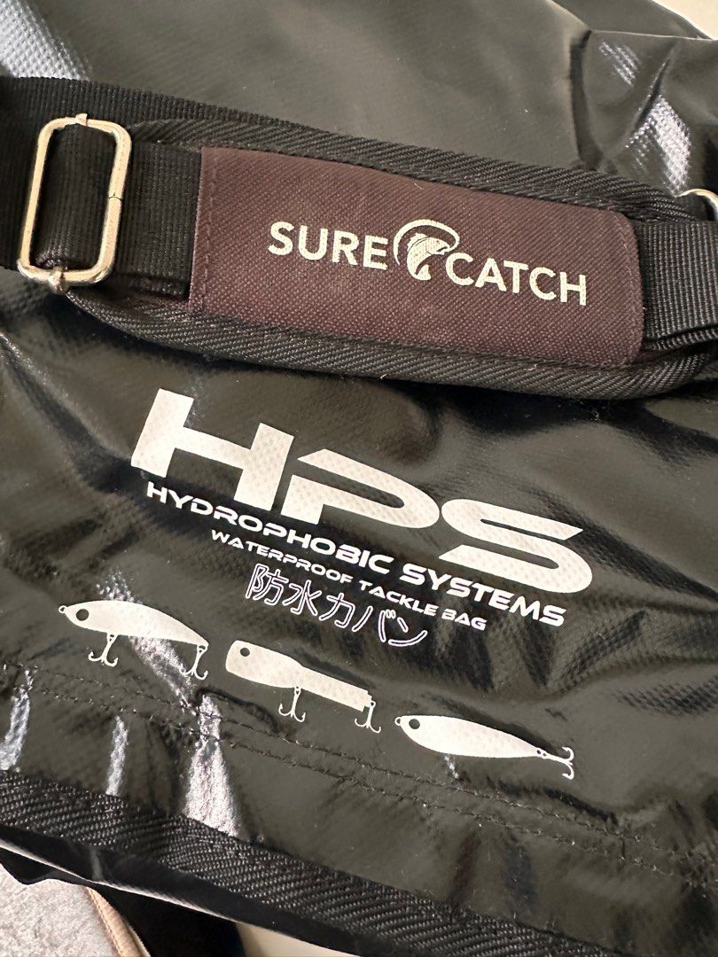 Sure Catch USA fishing tackle bag (waterproof), Sports Equipment, Fishing  on Carousell