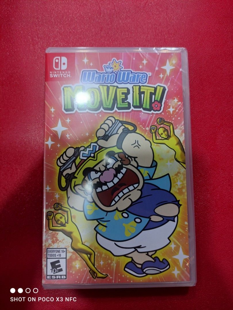 SWITCH WARIOWARE MOVE IT(MDE) (Category: Nintendo) located in Makati City. Submitted by yomyom_onlineshop (Listing ID 1264004245, Image 1). Description: For Sale Only Brandnew Sealed No To trade/SWAP Delivery within the day Taguig Market Market Can book Via lalamove Less Time Less Effort Cod,Gcash,Banktransfer.