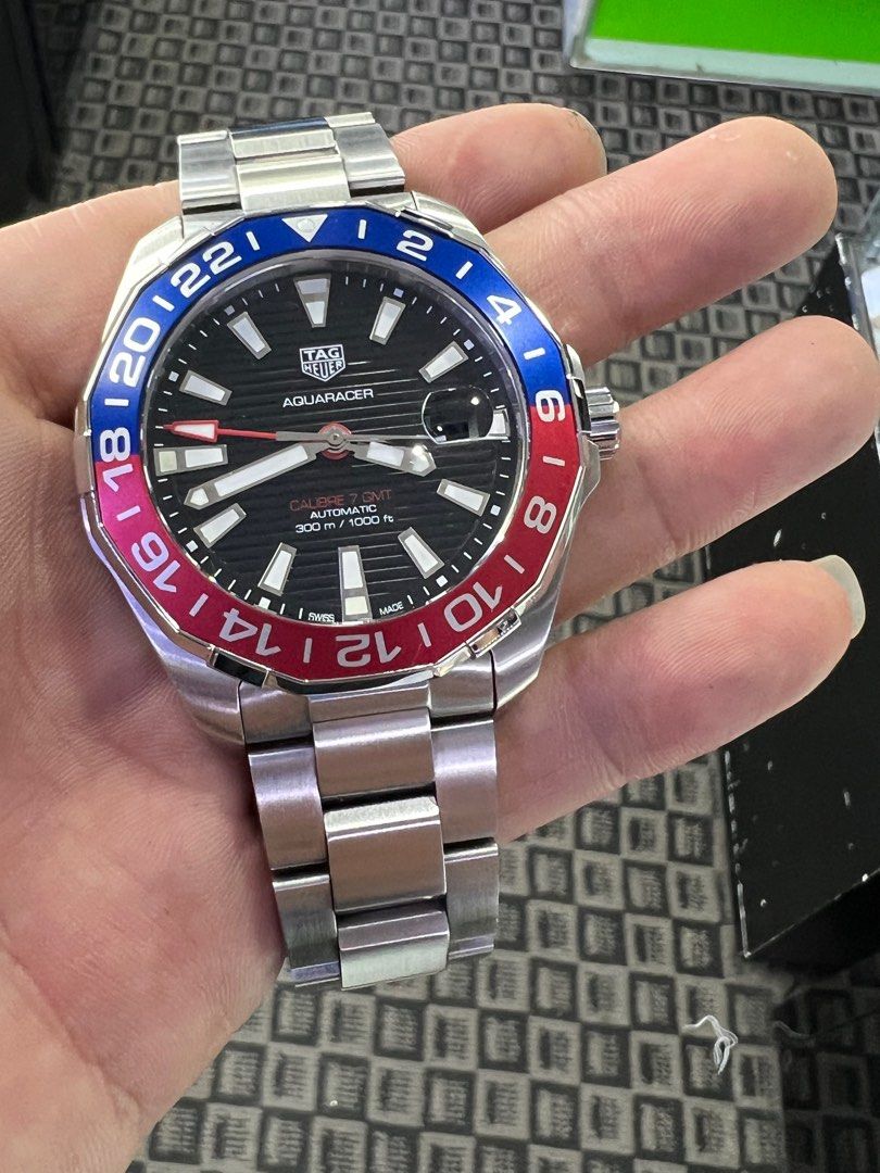 Tag heuer aquaracer calibre 5 pepsi online