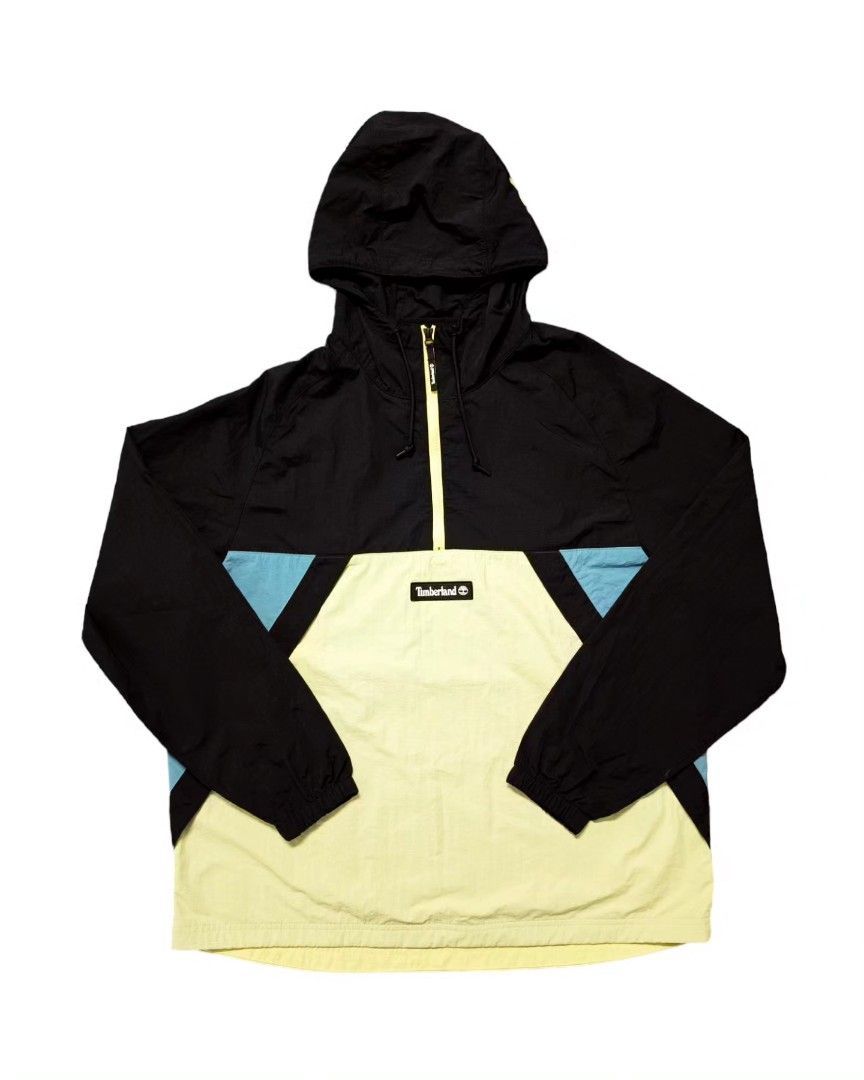 TIMBERLAND ZIP NECK WINDBREAKER WHEAT JACKET Men s Fashion Coats