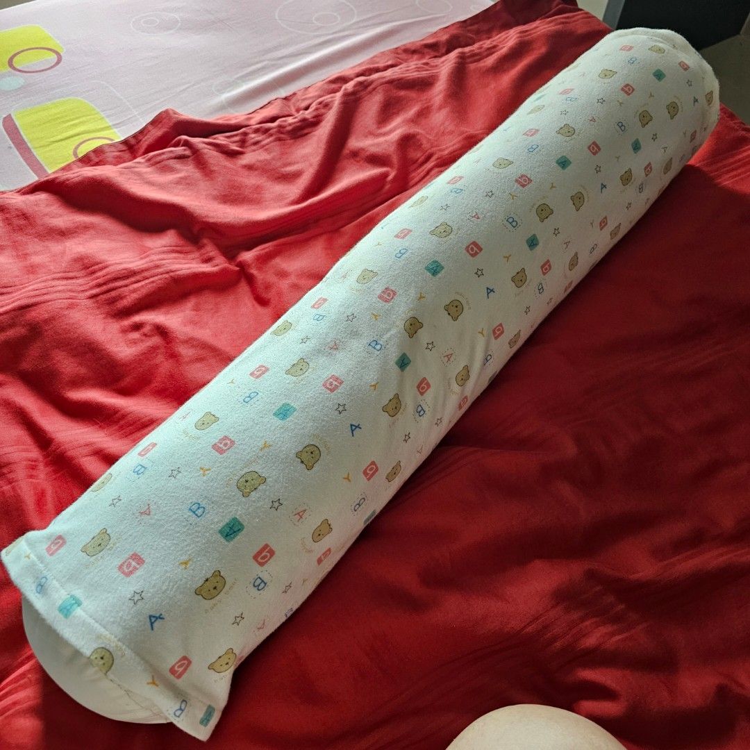 Toddler Bolster, Furniture & Home Living, Bedding & Towels on Carousell