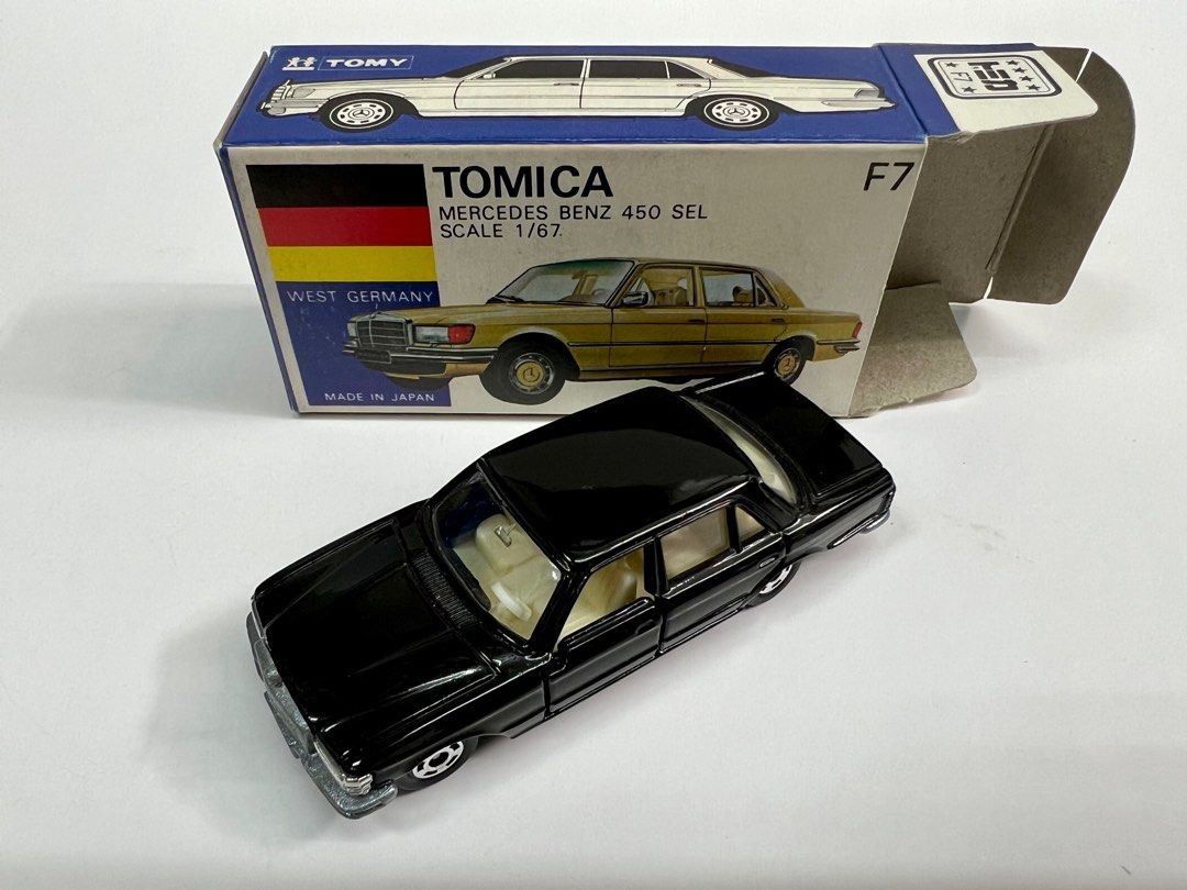 トミカ 日本製 青箱 F7-1-4 メルセデスベンツ 450SEL 高島屋