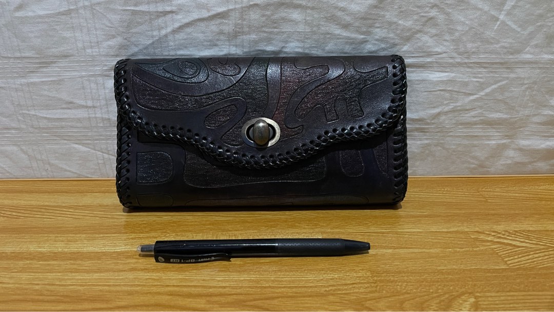 Tooled Clutch Wallet