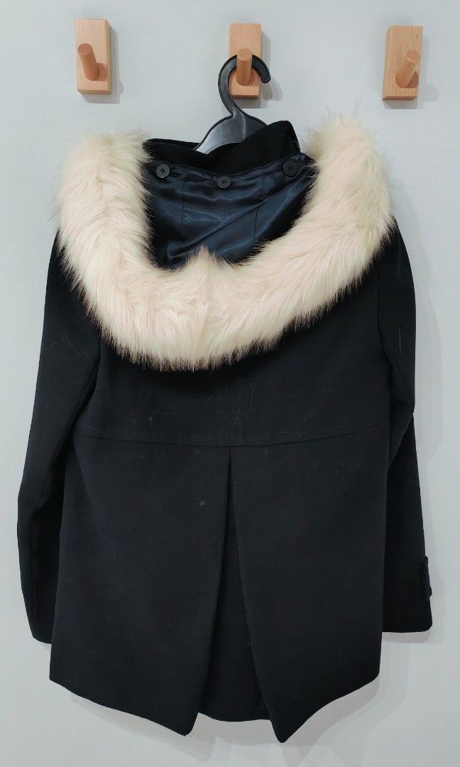 Topshop Black Winter Coat Women s Fashion Coats Jackets and